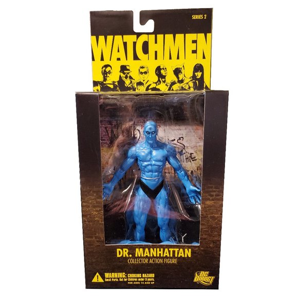 DC Comics Collector Series 2 Watchmen Dr. Manhattan Action Figure Gift NIB - Picture 1 of 2